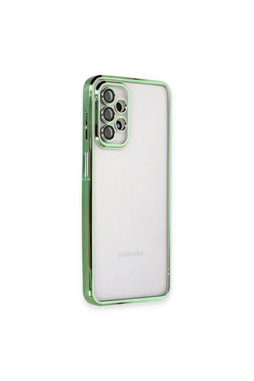 Samsung Galaxy A23 4g Kılıf Razer Lensli Silikon - Yeşil