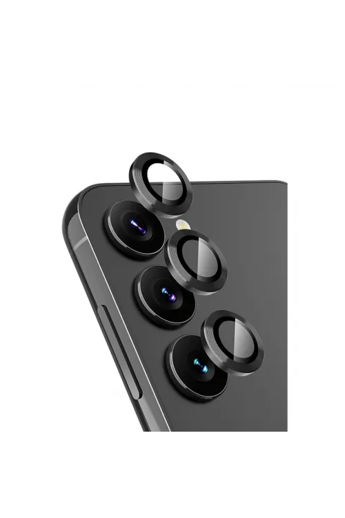 Samsung Galaxy A24 4g Valdez Metal Kamera Lens - Siyah