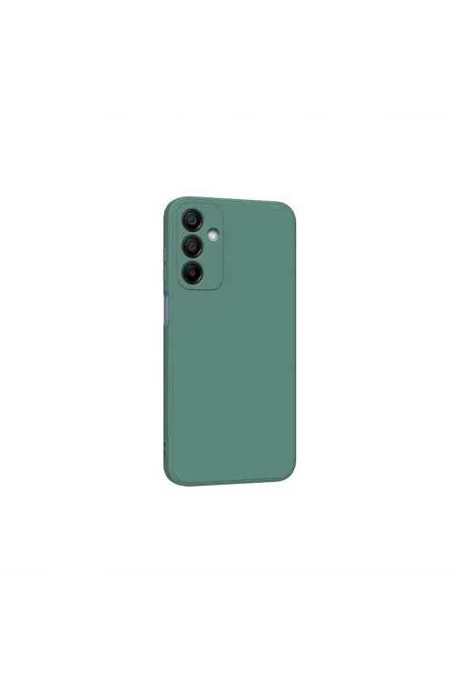Samsung Galaxy A25 5g Kılıf First Silikon - Koyu Yeşil