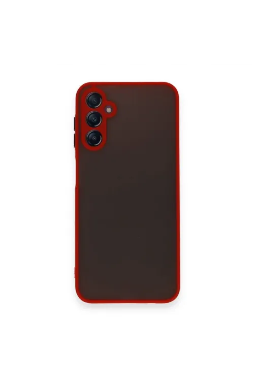 Samsung Galaxy A25 5g Kılıf Montreal Silikon Kapak - Kırmızı
