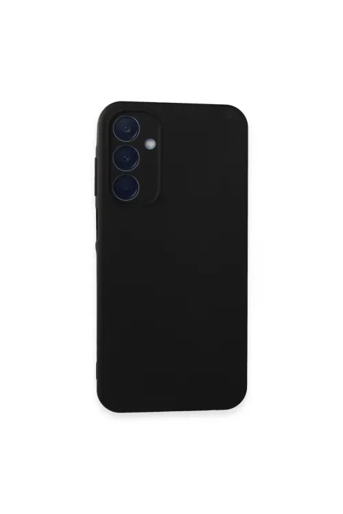 Samsung Galaxy A25 5g Kılıf Nano İçi Kadife Silikon - Siyah