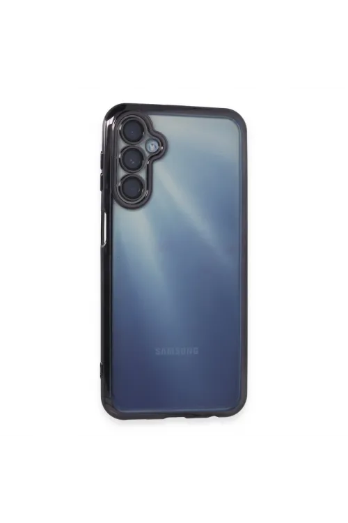 Samsung Galaxy A25 5g Kılıf Razer Lensli Silikon - Mor