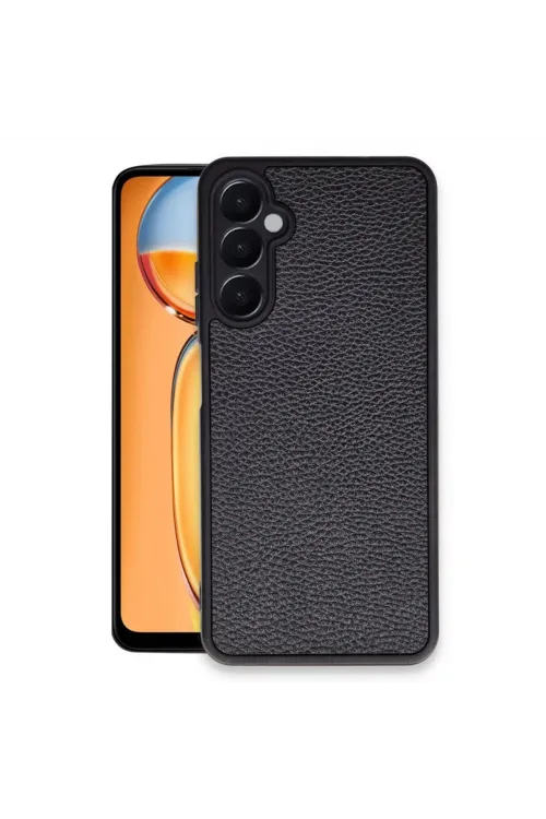 Samsung Galaxy A26 Kılıf Aras Deri Kapak - Siyah