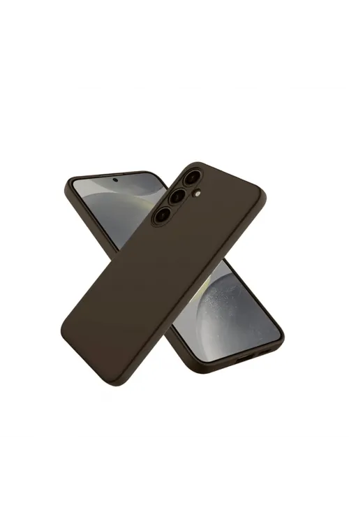 Samsung Galaxy A26 Kılıf First Silikon - Kahverengi