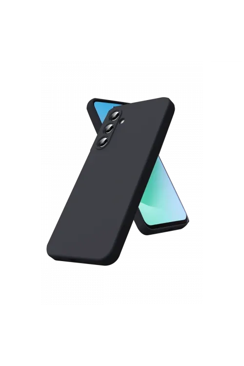 Samsung Galaxy A27 5g Nano İçi Kadife Silikon - Siyah
