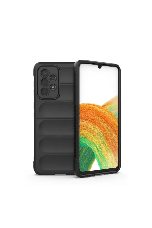 Samsung Galaxy A33 5g Kılıf Optimum Silikon - Siyah