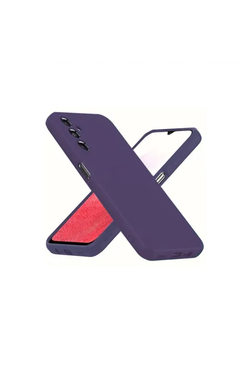 Samsung Galaxy A34 5g Kılıf First Silikon - Mor