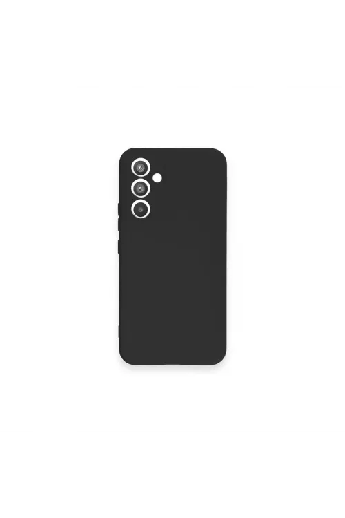 Samsung Galaxy A34 5g Kılıf Nano İçi Kadife Silikon - Siyah