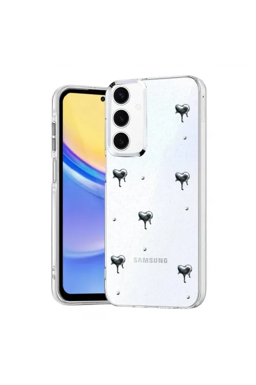 Samsung Galaxy A35 5g Fiyonk Desenli Kapak - Desen 3