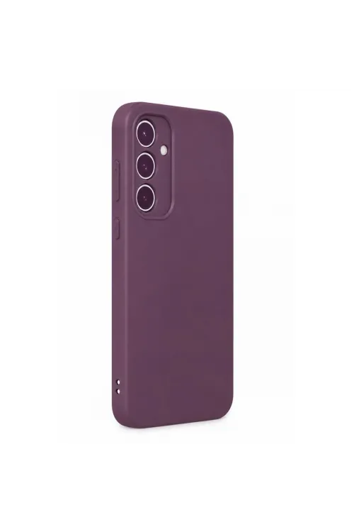 Samsung Galaxy A35 5g Kılıf First Silikon - Mürdüm