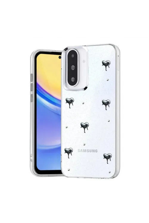 Samsung Galaxy A36 Fiyonk Desenli Kapak - Desen 1