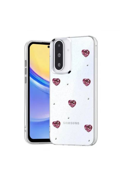 Samsung Galaxy A36 Fiyonk Desenli Kapak - Desen 3