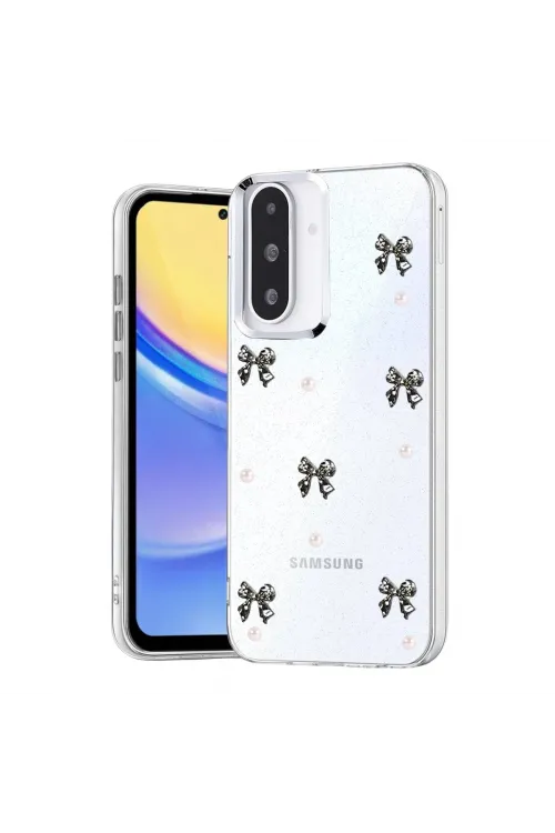 Samsung Galaxy A36 Fiyonk Desenli Kapak - Desen 8