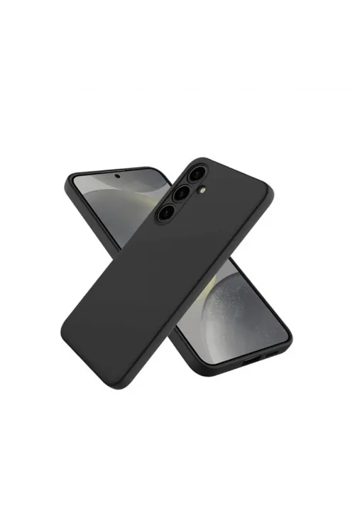 Samsung Galaxy A36 Kılıf First Silikon - Siyah