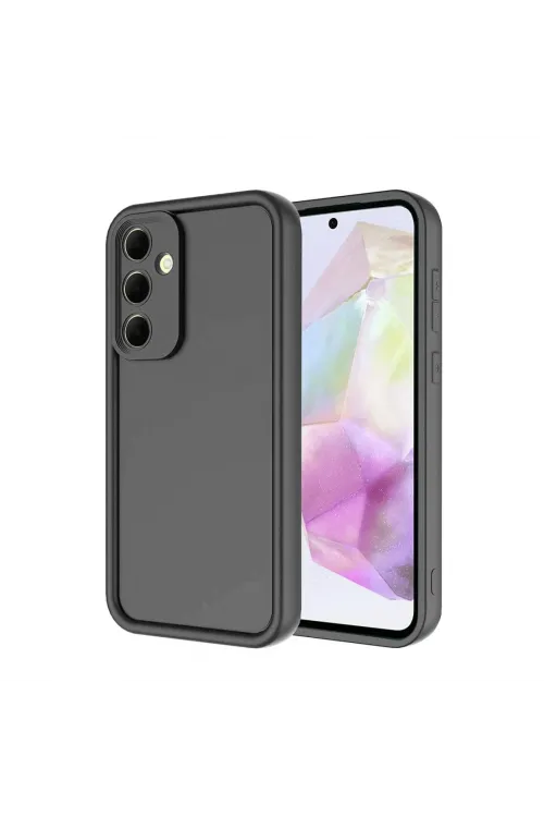 Samsung Galaxy A36 Kılıf Viera Silikon - Gri