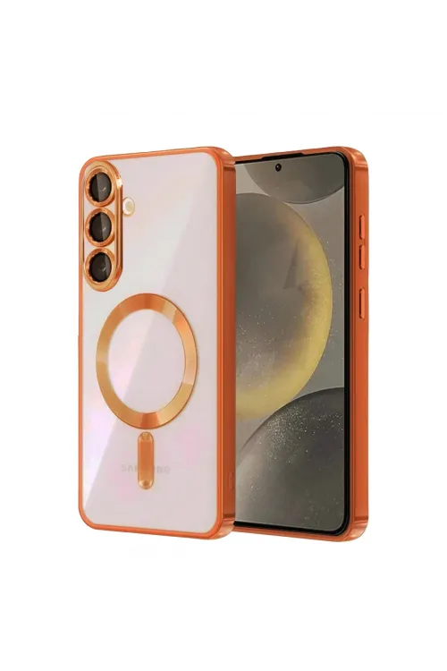 Samsung Galaxy A37 5g Kross Magneticsafe Kapak - Turuncu
