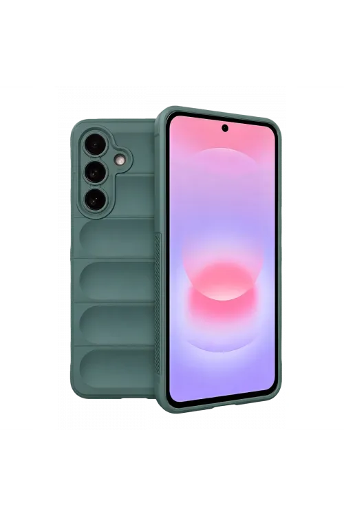 Samsung Galaxy A37 5g Optimum Silikon - Koyu Yeşil