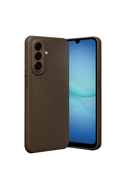 Samsung Galaxy A37 5g Thermax Silikon Kılıf - Kahverengi