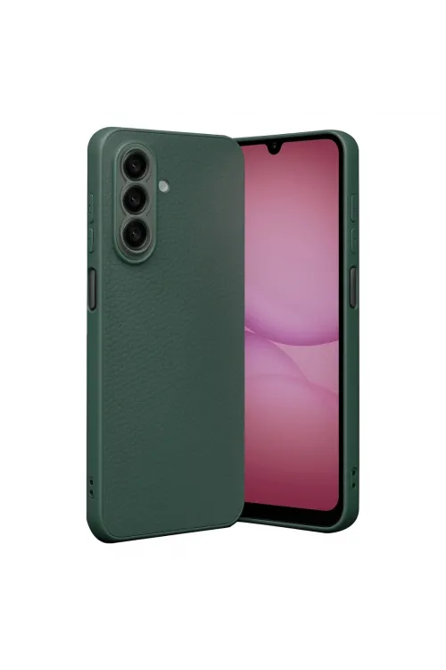 Samsung Galaxy A37 5g Thermax Silikon Kılıf - Koyu Yeşil
