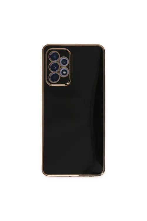 Samsung Galaxy A52 Kılıf Volet Silikon - Siyah