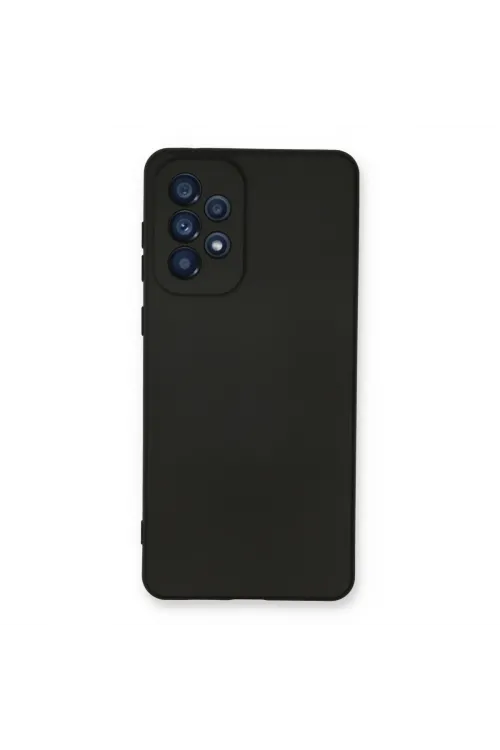 Samsung Galaxy A53 5g Kılıf Nano İçi Kadife Silikon - Siyah
