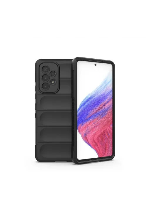 Samsung Galaxy A53 5g Kılıf Optimum Silikon - Siyah