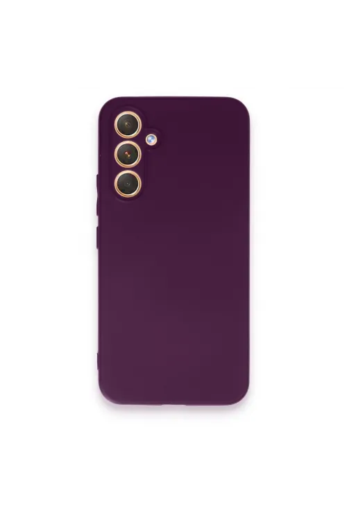 Samsung Galaxy A54 5g Kılıf First Silikon - Mor