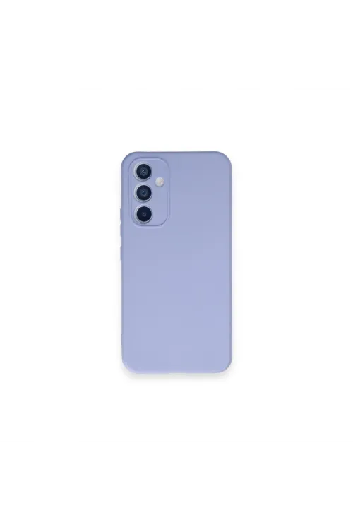 Samsung Galaxy A54 5g Kılıf Nano İçi Kadife Silikon - Lila