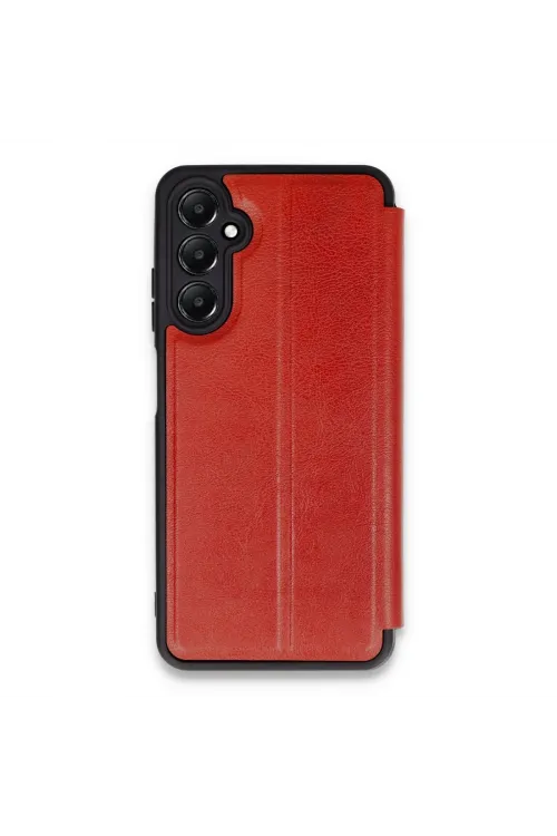Samsung Galaxy A55 5g Kılıf Flip Cover - Kırmızı