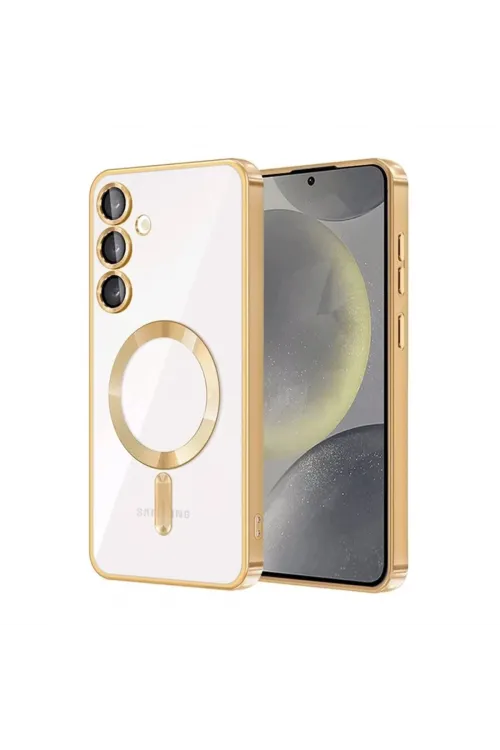 Samsung Galaxy A56 Kross Magneticsafe Kapak - Gold
