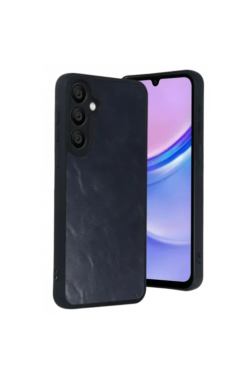 Samsung Galaxy A57 5g Aras Deri Kapak - Lacivert