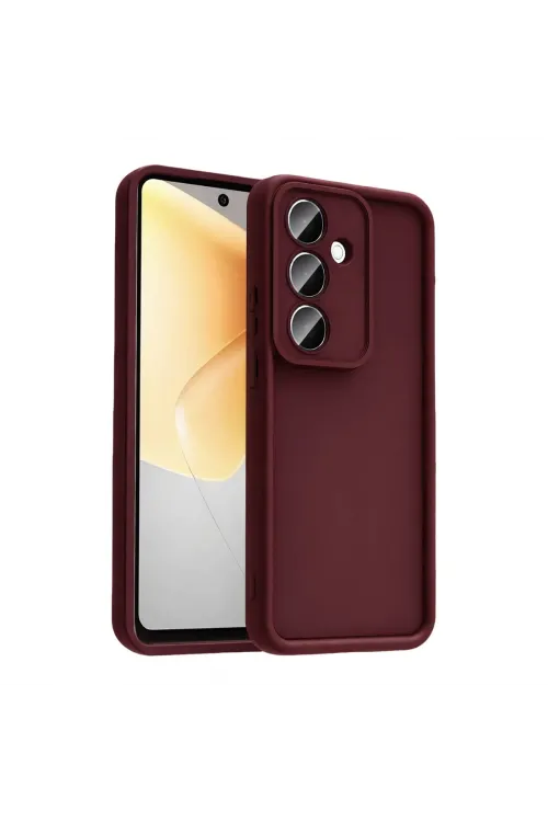 Samsung Galaxy A57 5g Viera Silikon - Bordo