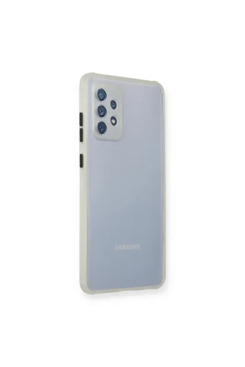 Samsung Galaxy A72 Kılıf Miami Şeffaf Silikon - Şeffaf