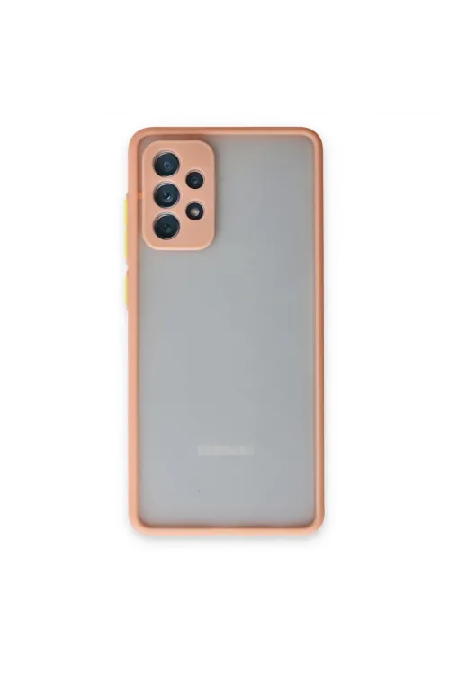 Samsung Galaxy A72 Kılıf Montreal Silikon Kapak - Pembe