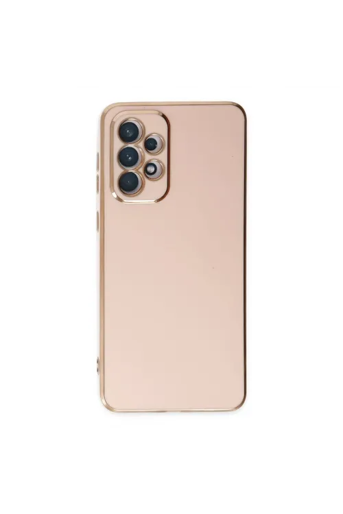Samsung Galaxy A73 5g Kılıf Volet Silikon - Pembe