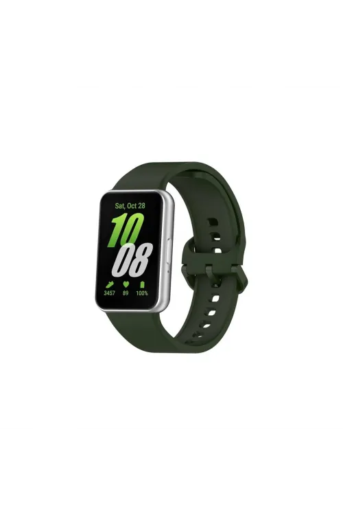 Samsung Galaxy Fit 3 Klasik Kordon (saat Değildir) - Haki Yeşil