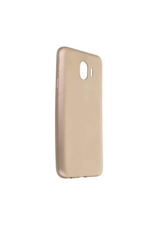 Samsung Galaxy J4 Kılıf First Silikon - Gold