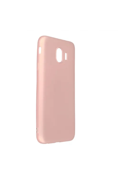 Samsung Galaxy J4 Kılıf First Silikon - Rose Gold