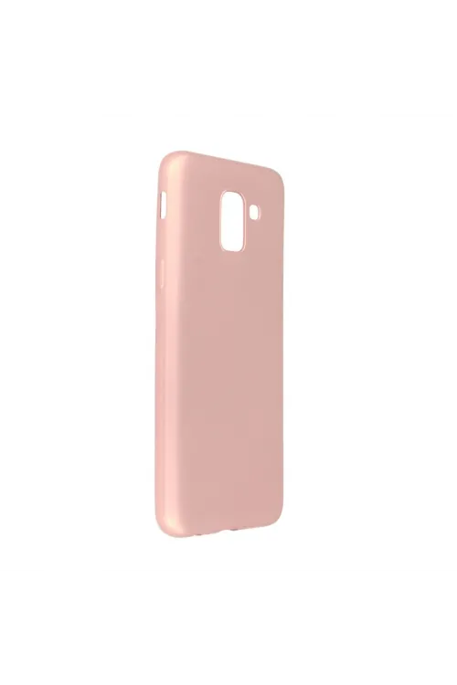 Samsung Galaxy J6 Kılıf First Silikon - Rose Gold