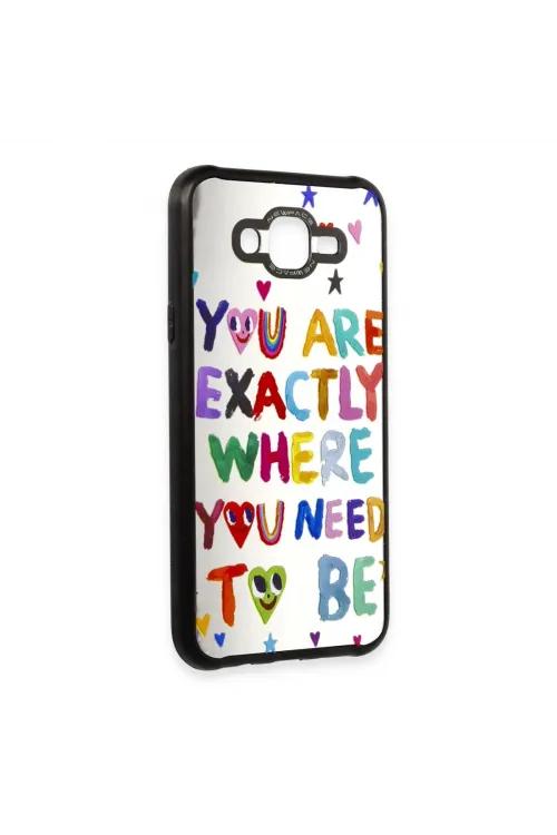 Samsung Galaxy J7 Kılıf Mirror Desenli Kapak - Mirror - 10