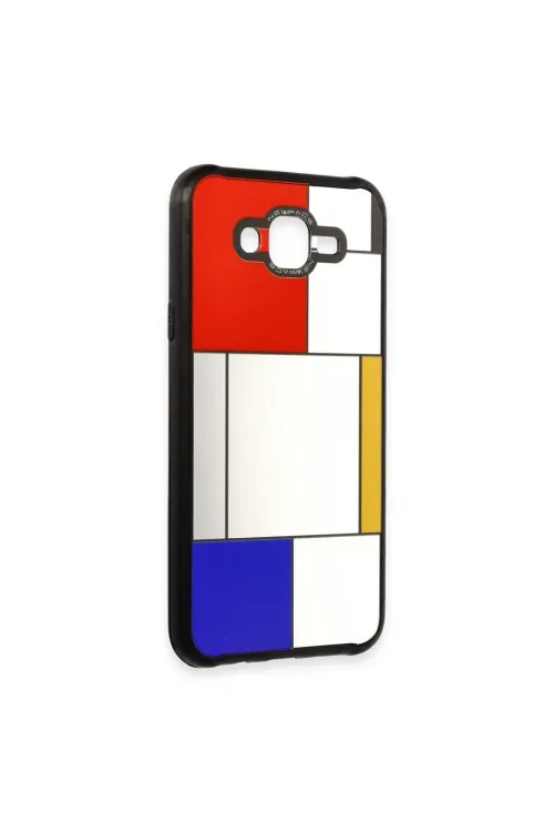 Samsung Galaxy J7 Kılıf Mirror Desenli Kapak - Mirror - 9