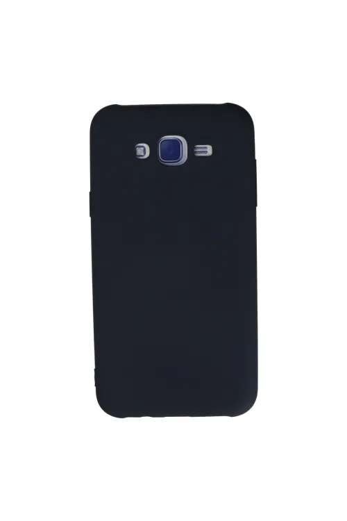 Samsung Galaxy J7 Kılıf Nano İçi Kadife Silikon - Lacivert
