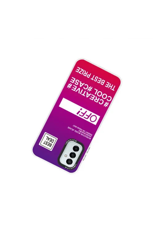 Samsung Galaxy M13 Kılıf Estoril Desenli Kapak - Estoril - 9
