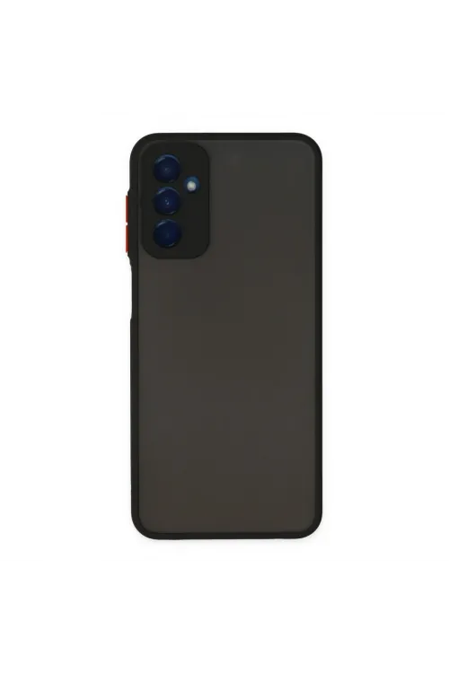 Samsung Galaxy M13 Kılıf Montreal Silikon Kapak - Siyah