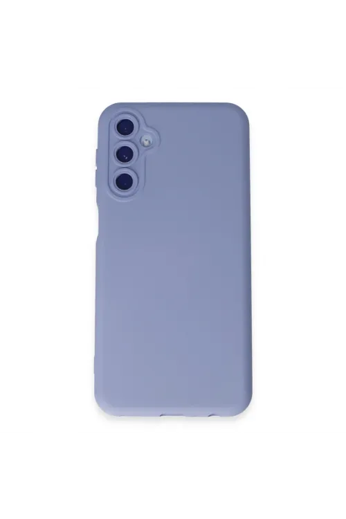 Samsung Galaxy M14 5g Kılıf Nano İçi Kadife Silikon - Lila