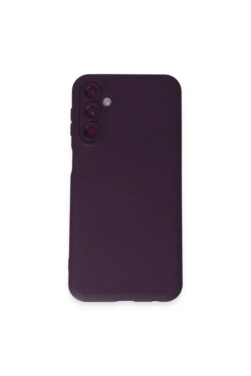 Samsung Galaxy M14 5g Kılıf Nano İçi Kadife Silikon - Mor