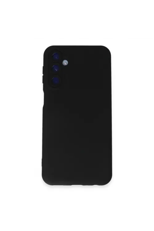 Samsung Galaxy M14 5g Kılıf Nano İçi Kadife Silikon - Siyah