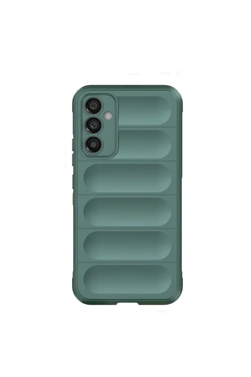Samsung Galaxy M14 5g Kılıf Optimum Silikon - Koyu Yeşil