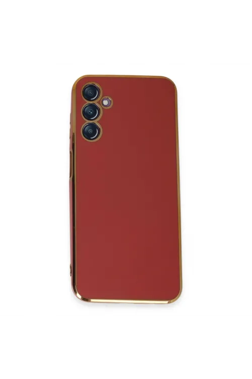 Samsung Galaxy M14 5g Kılıf Volet Silikon - Kırmızı