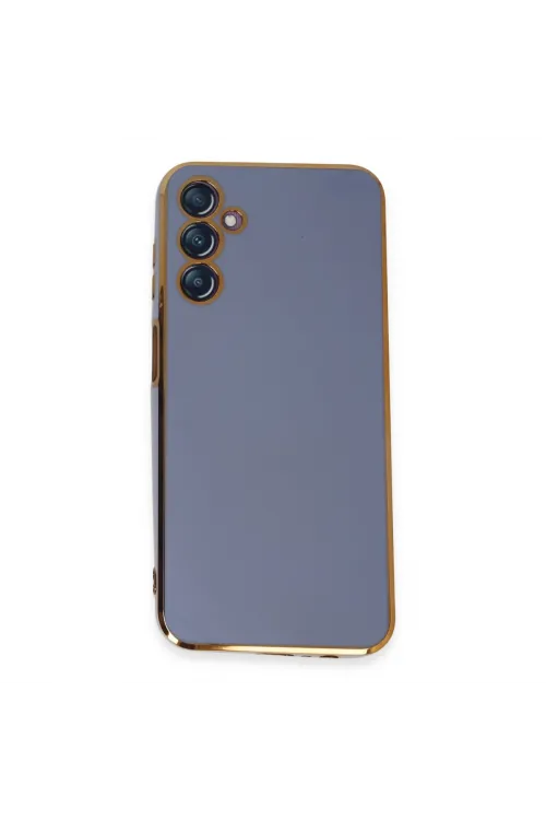 Samsung Galaxy M14 5g Kılıf Volet Silikon - Mavi